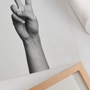 Poster na stenu Gesto mieru