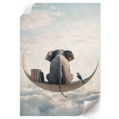 Kunstdruck poster Mondtraum