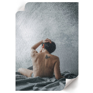 Poster na stenu Dôvtipný muž