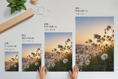Kunstdruck poster Romantische Landschaft