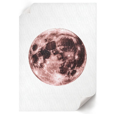 Poster kunstdruck Mondraum