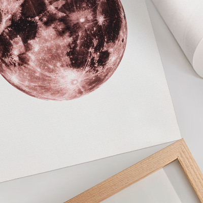 Poster kunstdruck Mondraum