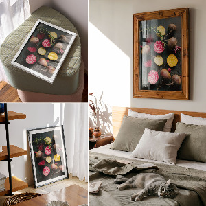 Poster na stenu Farebná zelenina