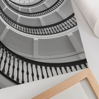 Retro poster Wendeltreppe