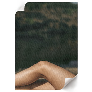 Poster mit Motiv Frauenbeine