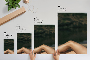 Poster mit Motiv Frauenbeine
