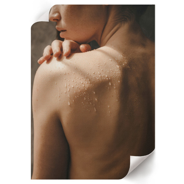 Kunstdruck-Poster mit dem Motiv „Sinnliche Weiblichkeit”