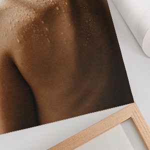 Kunstdruck-Poster mit dem Motiv „Sinnliche Weiblichkeit”