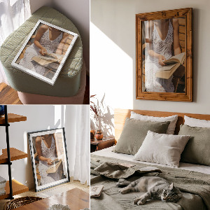 Poster na stenu Ženské čítanie