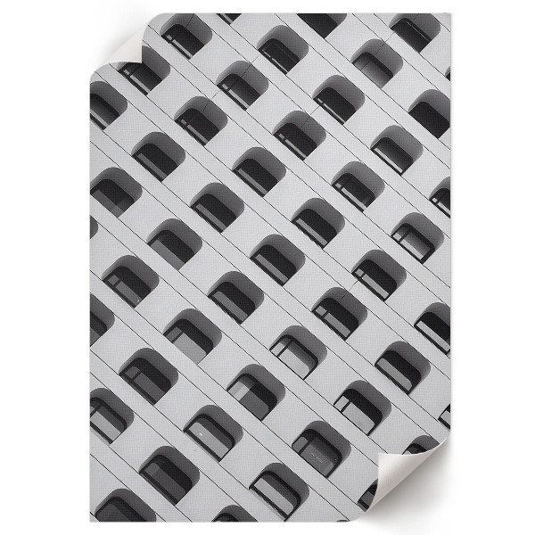 Poster-Kunstdruck mit Motiv 'Interessante Architektur'