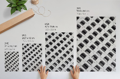 Poster kunstdruck Interessante Architektur