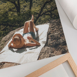 Kunstdruck Poster „Sommerliche Entspannung”