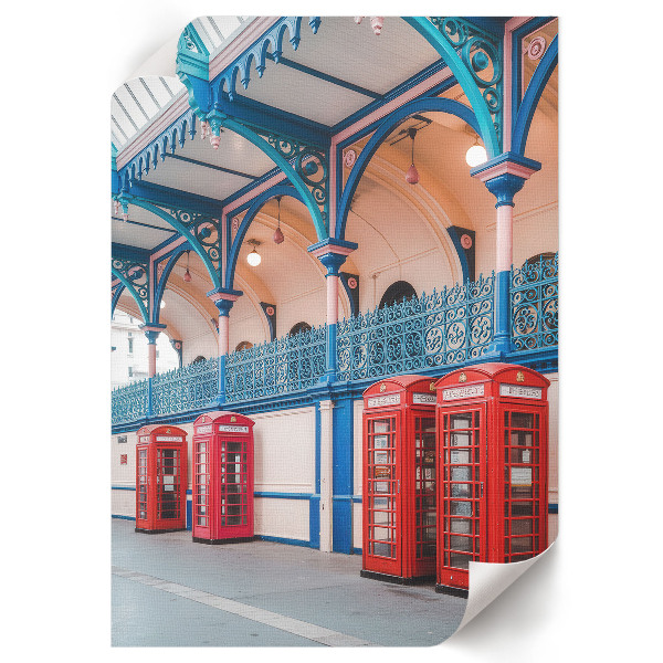 Retro-Architektur Poster mit Bildern