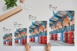 Retro-Architektur Poster mit Bildern