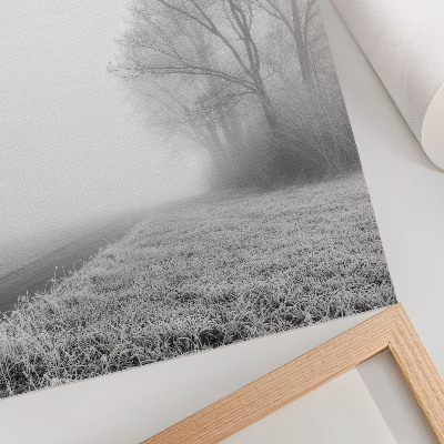 Poster leinwand Nebellandschaft