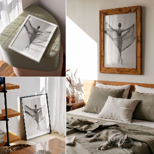 Plagát do obývačky Baletná kráska