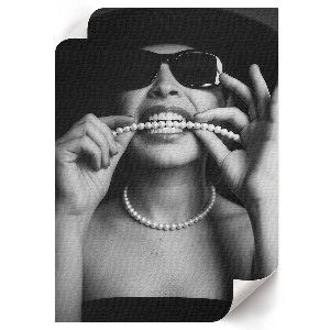 Retro plagát Očarujúca žena