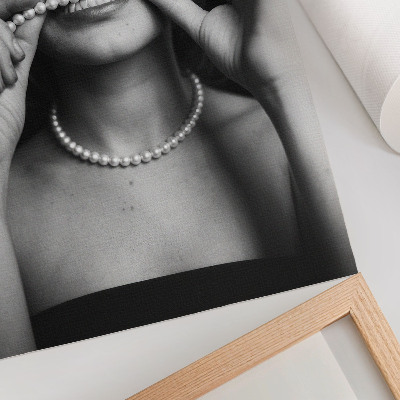 Kunstdruck leinwand Glamouröse Frau