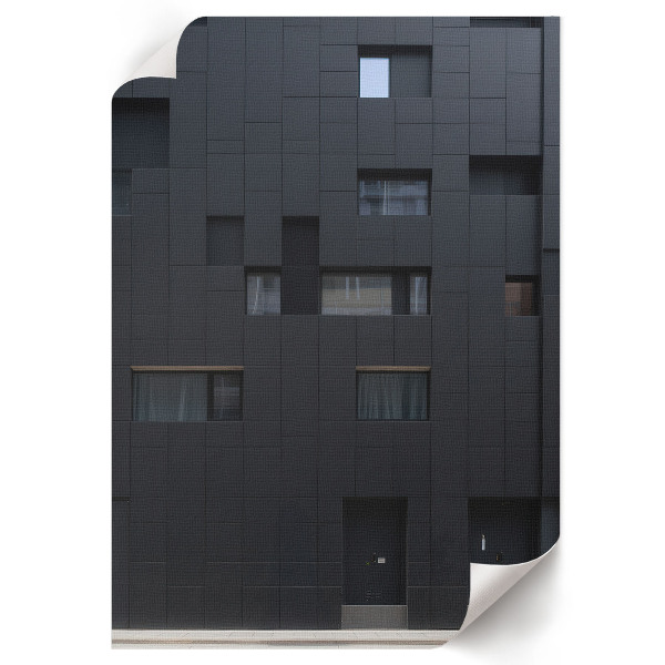 Poster auf Leinwand mit Motiv moderner Architektur