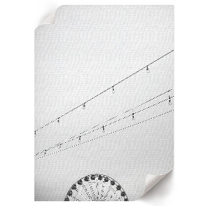 Kunstdruck auf Leinwand mit urbanem Minimalismus