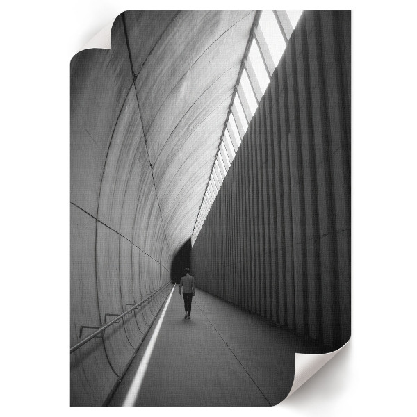 Wandposter „Eine einsame Reise“