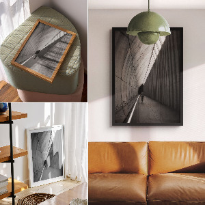 Wandposter „Eine einsame Reise“