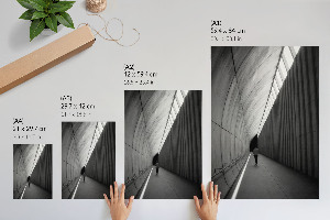 Wandposter „Eine einsame Reise“