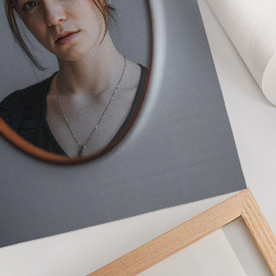 Poster auf leinwand Spiegelbild