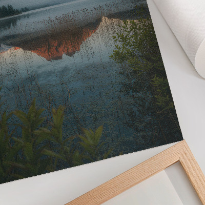 Kunstdruck poster Bergsee