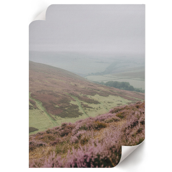 Bilder-Poster mit Berglandschaft