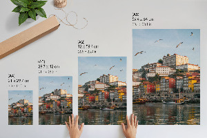 Poster-Kunstdruck „Urbaner Charme”