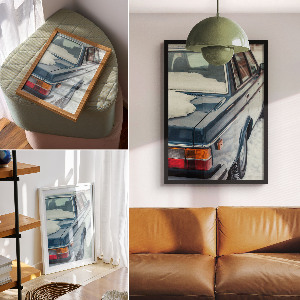 Wandposter mit Motiv 