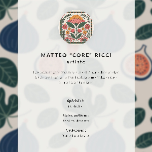 Poster auf leinwand Florale Weiblichkeit