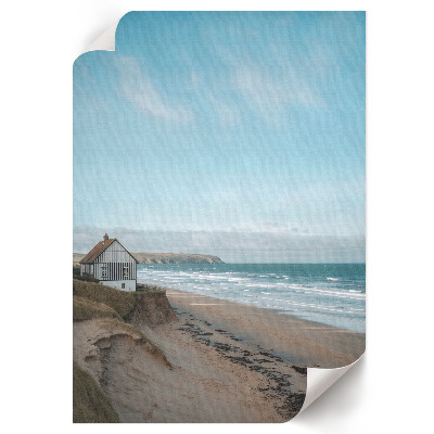 Retro poster Ruhe am Meer