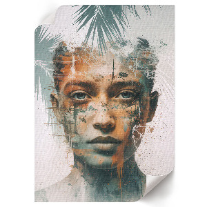 Plagát do izby Tropický portrét