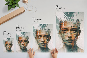 Plagát do izby Tropický portrét