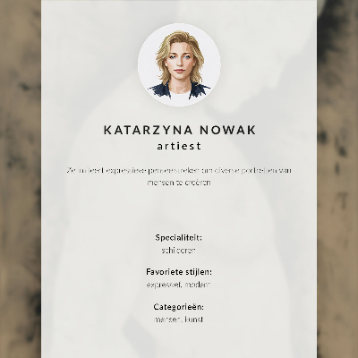 Bilder poster Porträt eines Mannes
