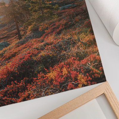 Poster leinwand Herbstliche Harmonie