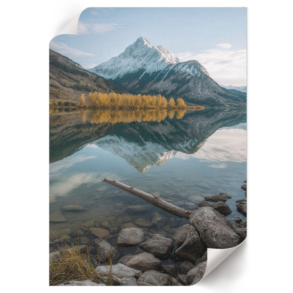 Wand poster Berglandschaft