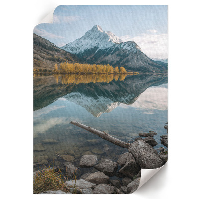 Wand poster Berglandschaft