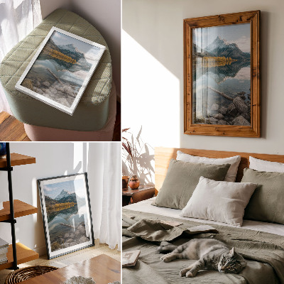 Wand poster Berglandschaft