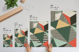 Poster na stenu Geometrické vzory