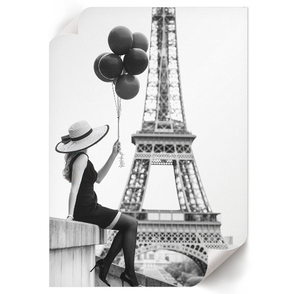 Plagát do izby Parížska elegancia
