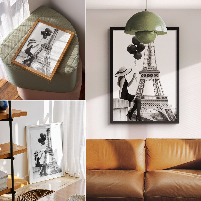Wand poster Pariser Chic