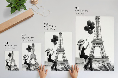 Wand poster Pariser Chic