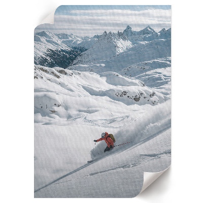 Kunstdruck poster Winterabenteuer