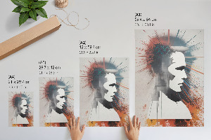 Wand poster Geometrische Fläche