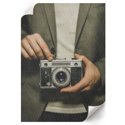 Retro poster Retro-Kamera