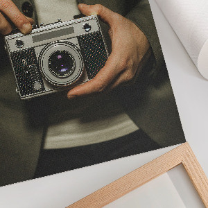 Retro poster Retro-Kamera