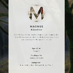 Poster na stenu Zimná noc